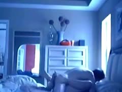 In her bedroom, my ally undoubtedly delighted in fucking his lustful girlfriend missionary style.